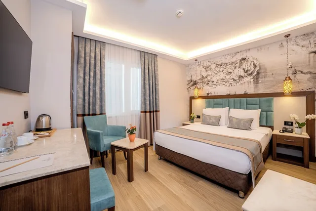 غرفة عائلية بسرير مزدوج وسريرين منفصلين، Grand Hilarium Hotel 4/10