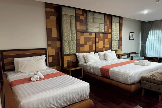 جناح جونيور ثلاثي بسرير كينج وسرير فردي، Taman Spa Resort 7/10