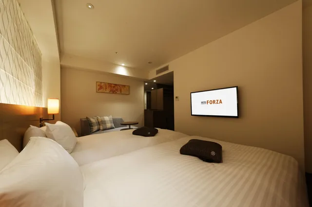 غرفة قياسية بسريرين منفصلين، Hotel Forza Hakata-Guchi 2/5