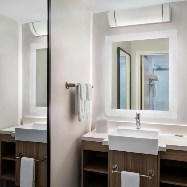 استوديو بسرير كوين مع أريكة، Springhill Suites Pittsburgh Mills 5/8