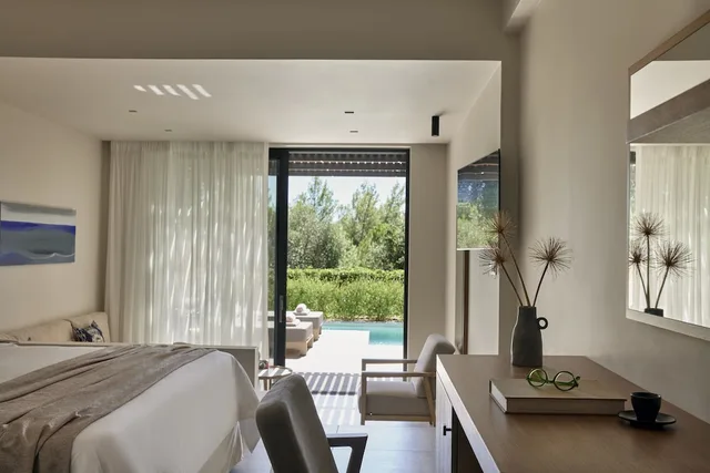 Cozy, Junior Suite, King Bed, Forest View, Sofa, Private Pool، Celestial All Suites - Adults Only 5/10