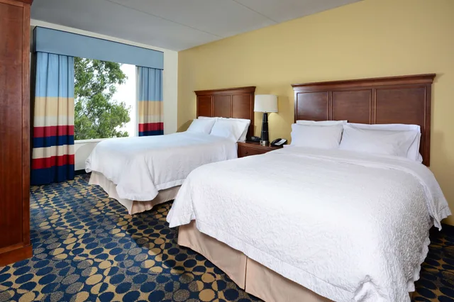 جناح استوديو بسريرين كوين مع أريكة، Hampton Inn Suites Durham North I85 3/7