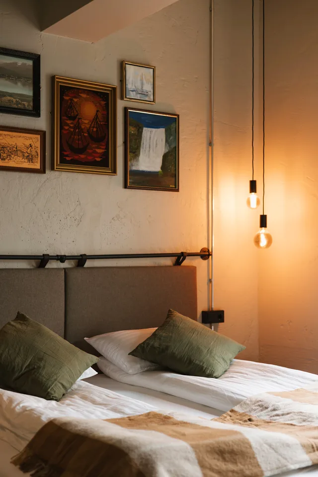 غرفة كلاسيكية بسرير مزدوج بحمام خاص، Kex Hostel Reykjavík 4/6