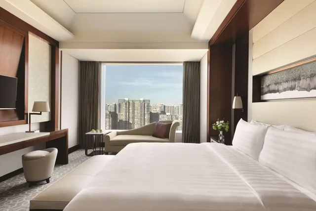 جناح تنفيذي بسرير كينج بإطلالة على المدينة، Shangri-La Hotel Tangshan 1/5
