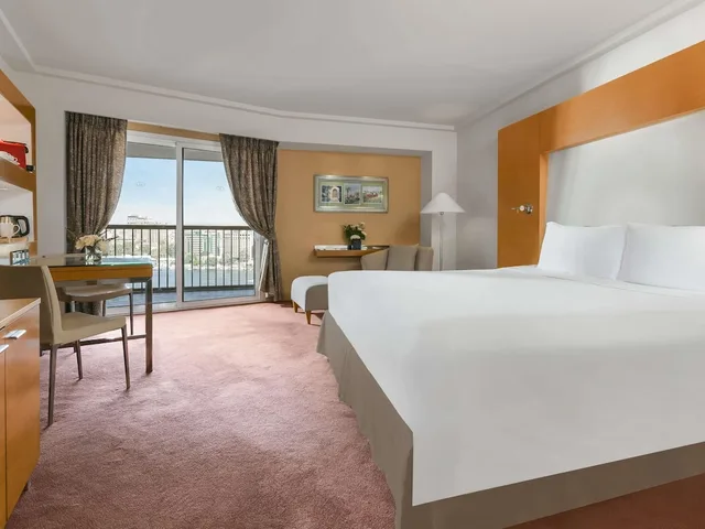 غرفة بسرير كينج بإطلالة على النهر، Sofitel Cairo Nile El Gezirah 2/7