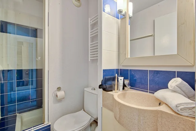 1 Bedroom, Renovated, Apartment, Bunk Bed, Garden View, 2 Sofa, Balcony or Terrace، RESIDENCE PIERRE ET VACANCES LA PINEDE 4/8