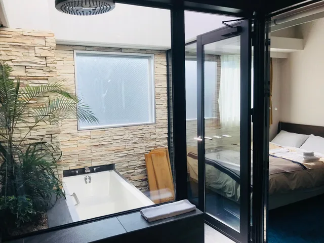 غرفة بسرير مزدوج بحمام خاص، Hotel Emit Ueno 2/2