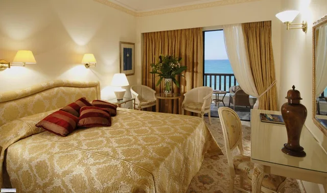 غرفة مزدوجة بإطلالة على البحر، Aquila Rithymna Beach 3/8
