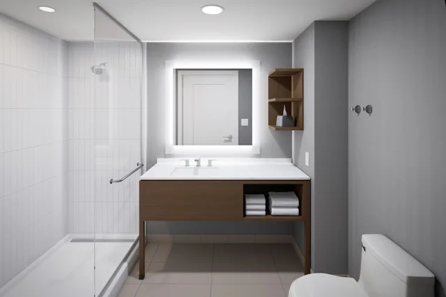 جناح بسرير كينج بغرفة نوم واحدة، Homewood Suites Dallas Addison 3/4