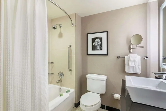 جناح بسريرين كينج بغرفة نوم واحدة مع أريكة، Cambria Hotel Pittsburgh - Downtown 7/10