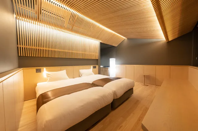Universal, Twin Beds، Oyado Onn Nakatsugawa 1/1