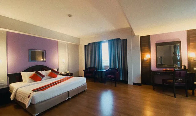 غرفة ركنية بسرير فردي، Charoenthani Khonkaen Hotel 1/1