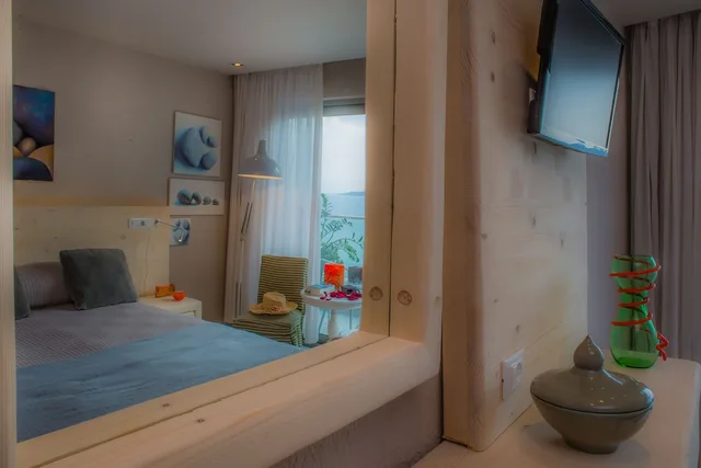 غرفة ديلوكس بسريرين منفصلين بإطلالة على الحديقة، Ionian Hill Hotel 10/10