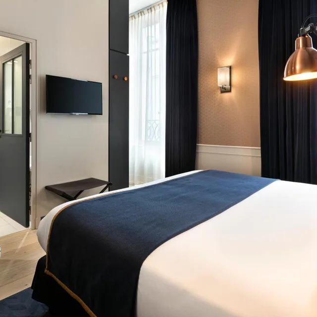 غرفة سوبيريور بسرير كينج، Hotel Square Louvois 4/5