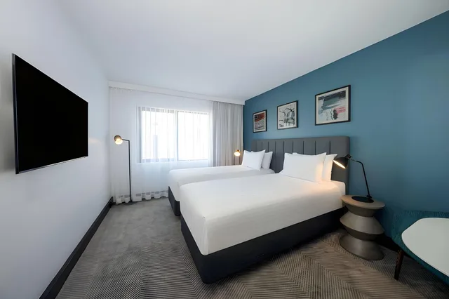 غرفة بسرير كوين وسرير فردي، TRAVELODGE HOBART 1/1