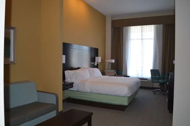 جناح بسرير كينج مع أريكة لذوي الإعاقة، Holiday Inn Express And Suites Austin South 5/5