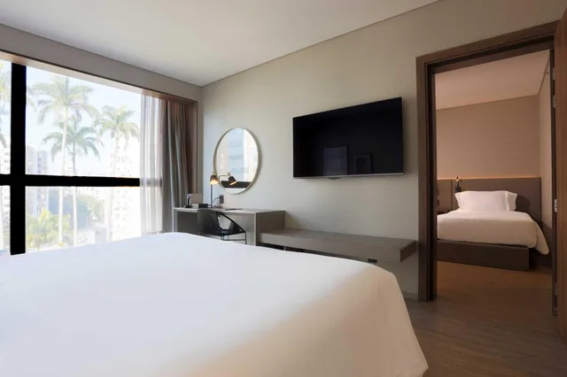 غرفة سوبيريور عائلية بإطلالة على الحديقة، LK Design Hotel Florianopolis 3/7