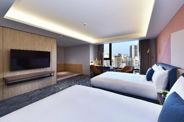 غرفة ديلوكس رباعية بسريرين مزدوجين، Fullon Poshtel Kaohisung 1/1