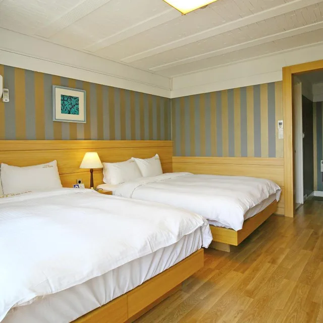 غرفة عائلية بسريرين منفصلين، Benikea Swiss Rosen Hotel 5/10