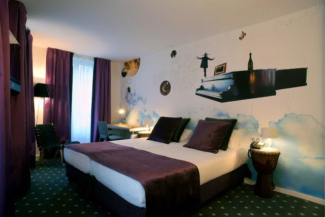 غرفة مفردة، Hotel Du Triangle D Or 9/15