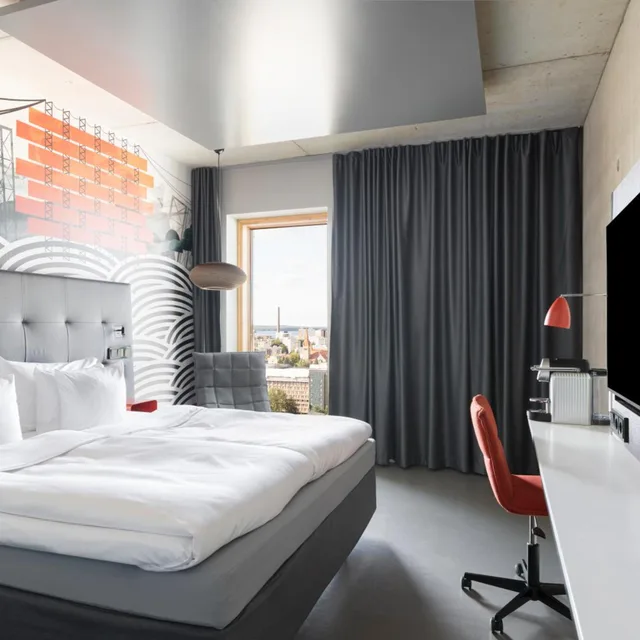 غرفة سوبيريور بسرير كينج، Sokos Solo Hotel Torni Tampere 2/8