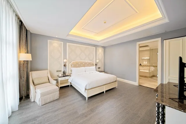 جناح ديلوكس تنفيذي بسرير كينج، Yinrun Jinjiang Castle Hotel 1/1