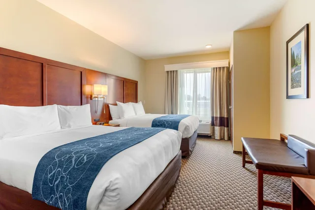 جناح بسريرين كوين، Comfort Suites Burlington Near I-5 2/6
