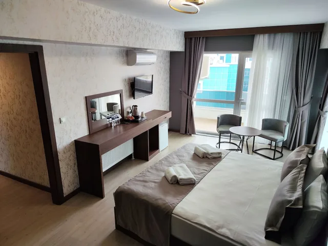 غرفة قياسية بسرير كوين، Grand Salizze Hotel 6/8