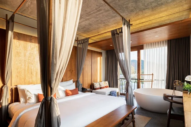Type B, Deluxe, King Bed, Bathtub، Hotel Gahn - SHA Plus 4/7