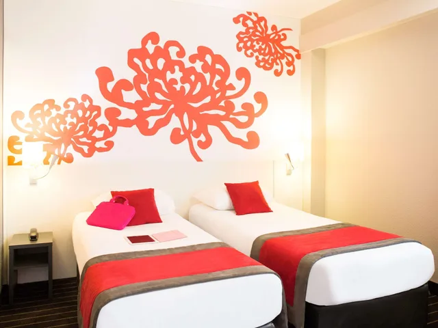 غرفة سوبيريور بسريرين منفصلين، ibis Styles Bordeaux Meriadeck 4/10