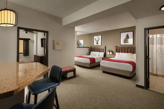 Majestic, 1 King and 2 Queen Beds, Sofa، Great Wolf Lodge Pocono Mountains, PA 2/6
