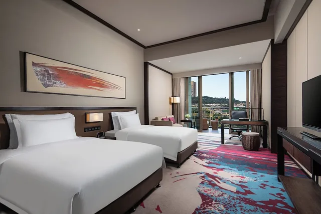 Premium, 2 Double Beds, Golf Course View، CROWNE PLAZA CHONGQING NEW NORTH ZONE 1/4