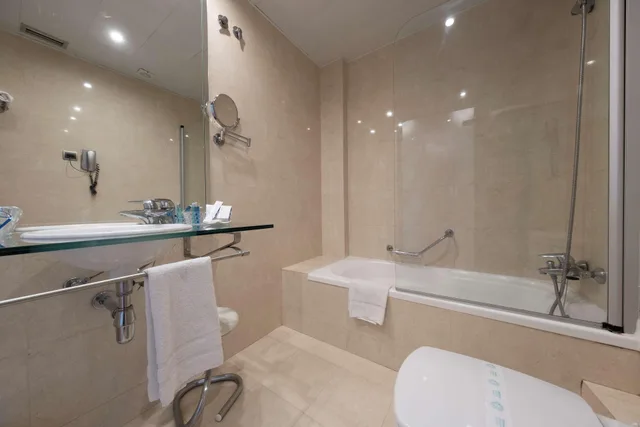 غرفة بسريرين منفصلين، Best Western Hotel Mediterraneo 5/5