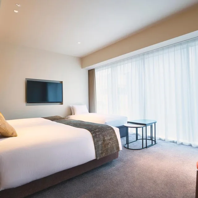 غرفة ديلوكس بسرير مزدوج مع أريكة، Karaksa Hotel Premier Tokyo Ginza 4/5