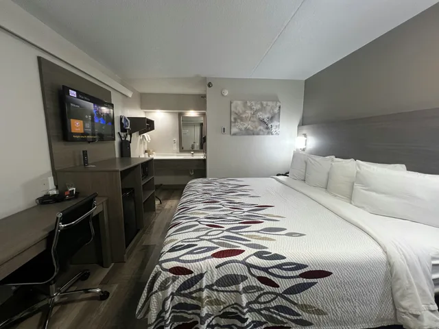 غرفة قياسية بسرير كينج، Red Roof Inn Lexington South 1/4