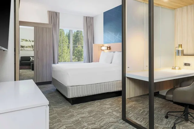 جناح استوديو بسرير كينج، SpringHill Suites by Marriott Truckee Lake Tahoe 5/10