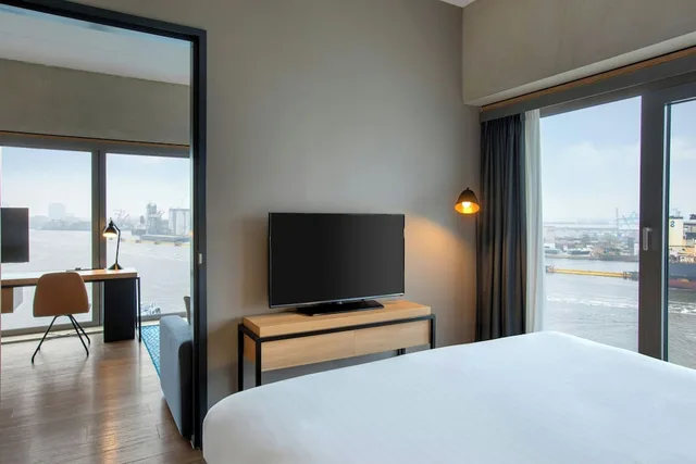 جناح ركني بسرير كوين، Residence Inn By Marriott Amsterdam Houthavens 4/7