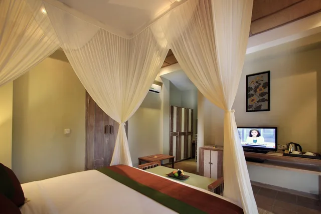 غرفة ديلوكس بسرير فردي بإطلالة على الحديقة، Puri Gangga Resort 5/10