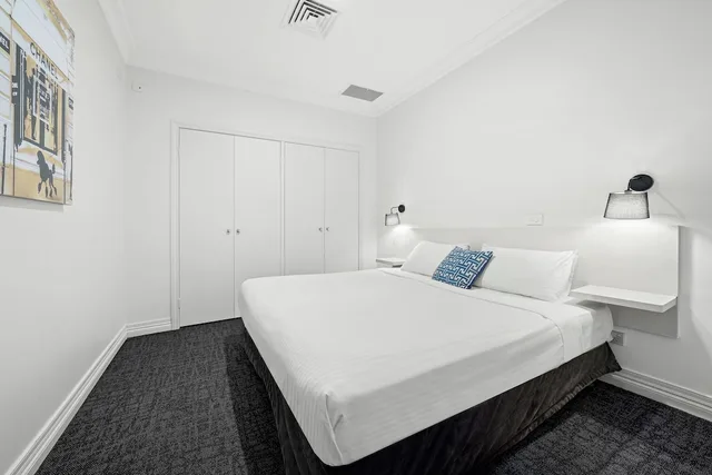 2 Bedrooms, Deluxe, Apartment, Comfort Apartments Melbourne Central 6/9