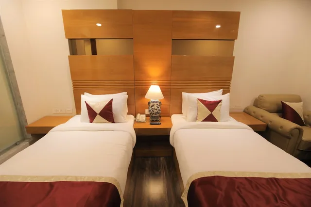 غرفة سوبيريور بسريرين منفصلين لذوي الإعاقة، Hotel La New Delhi 3/4