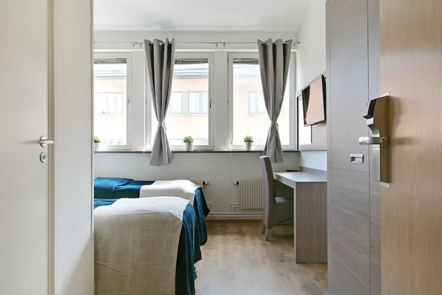 غرفة قياسية بسريرين منفصلين، Hotell Kringelstaden 5/5