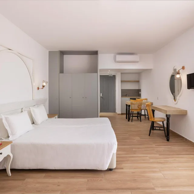 Studio, Single Bed, Lateral Side Sea View، Atlantica Akteon Village 3/6