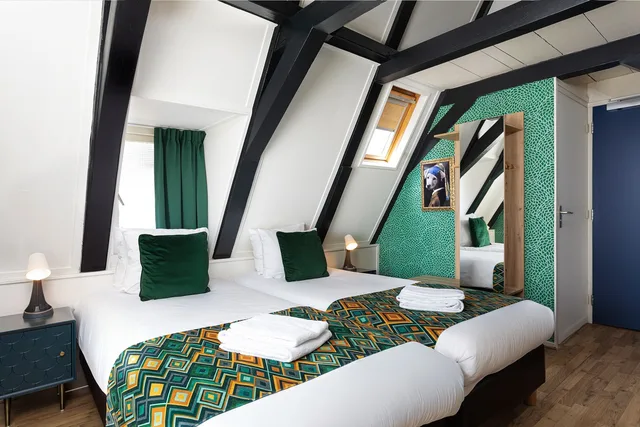 غرفة قياسية بسريرين منفصلين، Hotel Des Arts 1/3