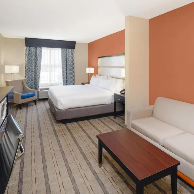 جناح استوديو بسرير كينج، Holiday Inn Express And Suites Duluth Mall Area 4/7