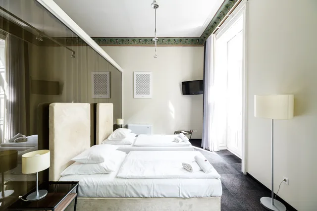 غرفة ديلوكس بسريرين منفصلين، Home Aparthotel 4/7