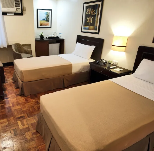 غرفة ديلوكس بسريرين منفصلين، Fersal Hotel Malakas 3/6