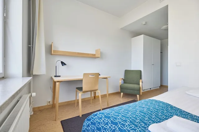 غرفة أساسية بسرير فردي، Töölö Towers 2/3