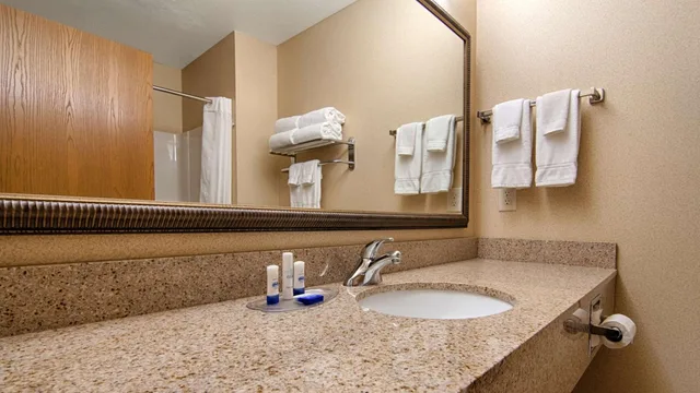 جناح بسرير كينج مع أريكة بحوض استحمام لذوي الإعاقة، Best Western Plus Blaine At The National Sports Center 10/10