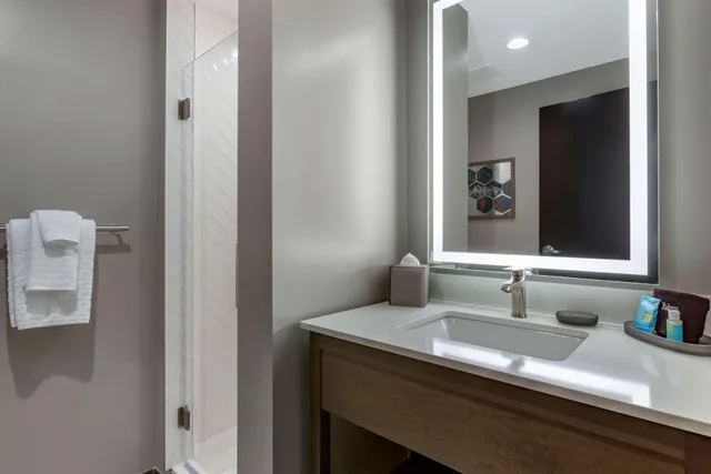 غرفة بسرير كينج مع أريكة لذوي الإعاقة، Vib Hotel by Best Western Phoenix-Tempe 6/6
