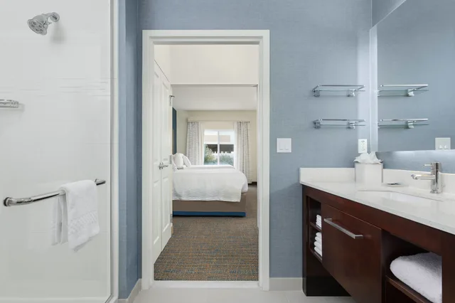 استوديو بسرير كينج مع أريكة، Residence Inn By Marriott Shreveport Bossier City Downtown 2/2